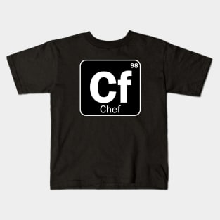 Chef Periodic Table Element Kids T-Shirt